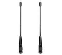 Retevis RHD701 Walkie Talkie Antenna, SMA-F, Dual Band, Compatible with Baofeng GT5R UV-5R UV-5RE BF-888S eSynic UV-5R RT5R RA79 Quansheng UVK5 Radtel RT-470X (2 pcs)