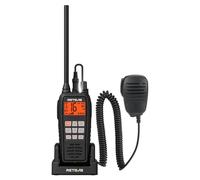 Retevis RM15 VHF Marine Portable Waterproof IP68, 2000mAh Battery, Two-Tone Display, Floating 88 Channels, Professional Marine Walkie Talkie with Speaker with Microphone for Boats (1 Piece)