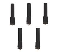 Retevis RT20 Walkie Talkie Antenna, Soft Short Antenna, SMA-F, Dual Band, Compatible with Baofeng GT5R UV-5R eSynic UV-5R Retevis RT5R RA79 Quansheng UVK5 Radtel RT-470X (5 Pcs)
