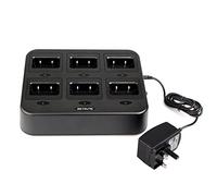 Retevis RT24 Charger Six-Way Charger for RT24 RT21 Walkie Talkie, Can Charge 6 Two Way Radios or 6 Batteries, Multiple Protections, Safe and Efficient (1 Pcs)