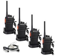 Retevis RT24 Walkie Talkie for Adults Bundle with 2 Pin Security Headset, Surveillance Earpiece Compatible with RT24 RT27 UV-5R Baofeng 888S, for Security and Events (1 Pcs)