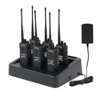 Retevis RT29S Long Range Walkie Talkies Group Call, Professional Walkie-Talkie IP67 Protection, Noise Reduction, Adjustable LCD Backlight, Dual Band 2 Way Radio for Logistics&Transportation(6 Pack)