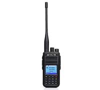 Retevis RT3S DMR Ham Radio, Digital/Analog Walkie Talkie, GPS and APRS Handheld, Supports OpenGD77, Compatible with MOTOTRBO Tier I & II, TDMA, 3000 Channels Radio Communication(1 Pc, Black)