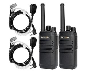 Retevis RT40 Walkie Talkie, DMR Two Way Radio Professional PMR446 Handheld, 48CH Digital Analog Ham Radio, 2000mAh Rechargeable Walkie Talkies for Adults Security, School (Black, 2Pcs)