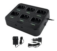 Retevis RT617/RB629 Walkie Talkie Charger, Six-Way Chager Multi Unit Charger, Compatible with Retevis Two Way Radio, Reduce Replacement (1 Pcs)