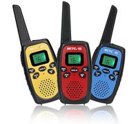Retevis RT628(2.0) Walkie Talkies for kids, RT628S Walkie Talkies, Safe Mode, Adjustable Volume, VOX, 3-12 Years Old, Walkie Talkies 3 Pack, Games, Camping, Park (3 Pcs)