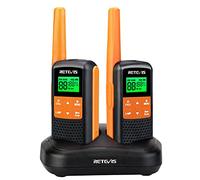 Retevis RT649 Walkie Talkies 4 Pack, Two Way Radio IP65 Waterproof | PMR446 Walkie Talkies for Adults, 16 Channels, Rechargeable Battery, VOX, LED Flashlight for Family Activities, Camping
