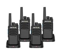 Retevis RT668D PMR446&Digital Professional Walkie Talkies (4 Pack)