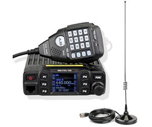 Retevis RT95 Ham Radio with Antenna, Mini Mobile Transceiver