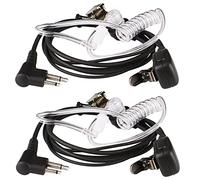 Retevis Surveillance Earpiece 2 Pin Security Headset Covert Acoustic Tube Compatible with Motorola CP040 DP1400 GP68 GP88 GP300 CT150 Pro1150 HYT TC-500 TC-600 Hyera 2 Way Radio (2 pcs)