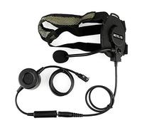 Retevis Tactical Headset, Military Headphones, Walkie Talkie Headset with Mic,for RT21 RT22 RT68 A1, Compatible with Baofeng UV-5R F8HP Samcom FPCN30A, Two Way Radio Headphones for Airsoft(1 Pack)