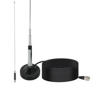 Retevis Upgraded Version MR500 CB Radio Antenna,with PL259 Male Connector | Compatible with MB1 MB2 MB3 MB3A MB3B MB4 CB Radio, Mobile Antenna with 5M Coax Cable for Trucker Off Road Emergency