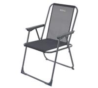 Regatta Grey Steel Durable Retexo Lightweight Folding Chair