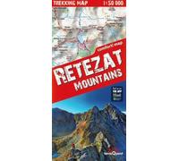 Retezat mountains (Trekking map)