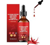 Rethes Cayenne Pepper Drops - Natural Cayenne Pepper Drops, 100% Natural, Natu/RAL Herbal Supplement, Firming Skin and Body for Women (1)