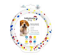ReThink Pet Indestructo Ring Rubber Dog Toys, Abrasive Resistant Tough Dog Toys, Recyclable Indestructible Dog Toy, Durable Rubber Chew Toys for Aggressive Chewers