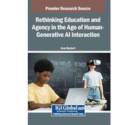 Rethinking Education and Agency in the Age of Human-generative Ai Interaction