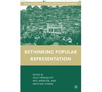 Rethinking Popular Representation (Governance, Security and Development)