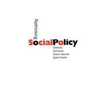 Rethinking Social Policy (Published in association with The Open University)