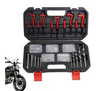 Rethreading Tool Kit | Professional High Strength Quick Fix - Helicoil Restorer Thread Repair Tool, Streamlined Functionality for Industrial Vehicle Machinery Cylinder Head Home Workshop