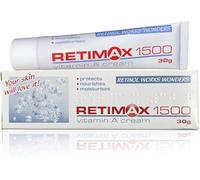 RETIMAX 1500 Vitamin A, Retinol, Protective Ointment, Anti-Ageing Anti-Wrinkles Cream for Sensitive & Dehydrated Skin - 30g
