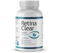 Retina Clear - 60 Capsules | Advanced Eye Health & Vision Support with Maca, Green Tea, Bitter Melon | Supports Visual Clarity & Eye Performance | UK-Made Supplement