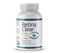 Retina Clear - Advanced Eye Health & Vision Support with Maca Root, Green Tea, Bitter Melon | Supports Visual Clarity & Eye Performance | UK-Made Supplement 60 Capsules