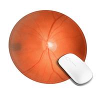 Retinal Look At Inside Of Eyeball Mouse Pad Desk Pad Mouse Mat Non-Slip Rubber Base Mousepad for Computer Pc Office Work