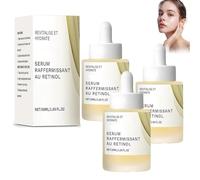 Retinol 0.2 Boosting Shot Ampoule, Soothing Hydration Ampoule, Powerhouse Serum, Hydrating Essence for Face, Relieve Dryness, Plumps Firms Skin, for All Skin Types (3Pcs)