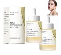 Retinol 0.2 Boosting Shot Ampoule, Soothing Hydration Ampoule, Powerhouse Serum, Hydrating Essence for Face, Relieve Dryness, Plumps Firms Skin, for All Skin Types (2Pcs)