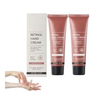 Retinol Anti-Ageing Hand Cream, Nutritious Hand, Moisturising Hand Cream, Gentle Retinol Formula - Repairs Even Cracked Skin, Perfect for on the Go & Before Bed (2)