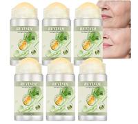Retinol Anti-Aging Firming Stick, Anti-Wrinkle Stick With Retinol, Tea Tree Oil & Hyaluronic Acid To Tighten, Smooth Wrinkles & Laugh Lines, Hydrating & Nourishing For All Skin Type (6PCS)