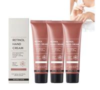 Retinol Anti-Aging Hand Cream, Collagen And Retinol Deep Moisturizer, Travel Size - Nourishes, Softens & Restores Dry, Cracked Hands, Hand Lotion For Dry Skin That Lasts Through Handwashing (3)