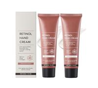 Retinol Anti-Aging Hand Cream,Firming Moisturizing Hand Creams,Retinol Moisturizer for Aging & Dry Cracked Hands,Reduces Wrinkles & Restores Elasticity,Protects Skin,Nails & Cuticles (2Pcs, 100g)