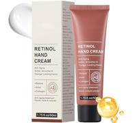 Retinol Anti-Aging Hand Cream for Women - Repairing Moisturizer for Dry Cracked Hands, Skin, Nails & Cuticles Care, Intense Moisture cHand Balm for Very Dry Hands