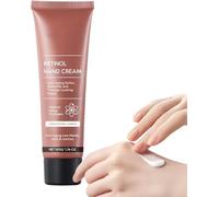 Retinol Anti-Aging Hand Cream-Overnight Repair with Shea Butter & Collagen | Anti-Wrinkle Hand Moisturiser for Dry, Cracked Skin | Non-Greasy Day & Night Cream | All Skin Types (1PCS, 50G)