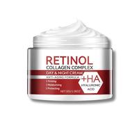 Retinol Anti-Wrinkle Face Cream for Women - Anti Aging Day & Night Moisturizer with Hyaluronic Acid, Firming Cream for Mature Skin, Deep Hydration for Dry Skin, Reduces Fine Lines & Wrinkles