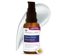Retinol Boost Serum for Face and Neck with Collagen, Shea Butter & Chamomile Flower Extract | Plant Based Formula | Carefully formulated to keep your skin young and healthy!
