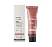 Retinol & Collagen Anti-Aging Hand Cream - Intense Moisturizing & Firming Lotion for Dry, Cracked Hands - Repairs Skin, Nails & Cuticles, Reduces Wrinkles & Restores Elasticity, Fast Absorbing (1)