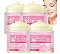 Retinol Collagen Cream For Face Anti Aging, Day & Night Hydrating Lifting Firming Cream, Anti Wrinkle Face Moisturizer, Instant Facial Lift Serum, Facial Tightening Moisturizing Lotion (4PCS)
