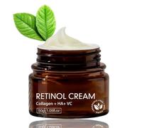 Retinol Cream 2.5% - Anti-Aging Face Cream with Collagen, Hyaluronic Acid & Vitamin C - Collagen Face Cream That Helps Skin Regenerating Reduce Fine Lines, Age Spots - Best Wrinkle Cream That Works