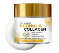 Retinol Cream - A Wrinkle-reducing Cream Containing Collagen and Hyaluronic Acid. Use It Daily to Fade Your Wrinkles and Nourish Your Face, Making You Look More Radiant and Attractive. 50 Ml for Women