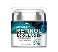 Retinol Cream for Face with Collagen and Hyaluronic Acid, Hydrating Face Lotion, Rapid Wrinkle Repair, Anti Aging Facial Moisturizer Day and Night for Women and Men 50ml