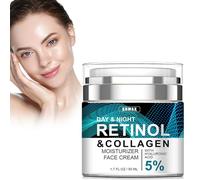Retinol cream moisturizer for face and eyes, regenerating anti-aging and firming cream, anti-aging face cream combats visible signs of skin aging