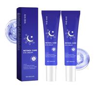 Retinol Eye Cream 30g, Anti-Wrinkle Retinol Eye Cream, Smooth Under Eyes Bags, Dark Circles Under Eyes Wrinkles Treatment, Suitable for All Skin Types (2PC)