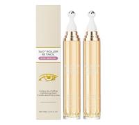 Retinol Eye Serum,Anti-Aging Retinol Eye Cream for Dark Circles and Puffiness,Anti Wrinkle Under Eye Cream for Moisturising & Soothing Fine Lines,Reduces Eye Bags (One Size, 2Pcs)