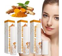 Retinol Eye Stick 3PCS,Eye Balm Stick Hydrating Anti-Aging, Nourishing,Turmeric Eye Cream Stick for Puffiness, Bags,And Fine Lines,Portable Turmeric Retinol for Eye Bags for All Skin Types