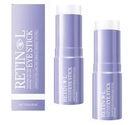 Retinol Eye Stick for Dark Circles, Puffiness & Wrinkles, Bags Under Eyes, Advanced Anti-Aging Eye Balm, Temporary Firming & Tightening Treatment Hydrating, Wrinkles Moisturizer Stick (2PCS)