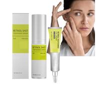 Retinol Firming Serum 30ml and Eye Cream 20g, Anti-Aging Facial Serum, That Reduces the Look, Wrinkles and Fine Lines, Improves Elasticity, Minimizes Pores, Lifting and Firming Moisturizer (1+1PCS)