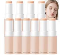 Retinol Firming Serum Stick, 3-in-1 Anti-Aging Face, Neck & Jawline Cream | Advanced Retinol anti-wrinkle Stick, Skin Tightening & Elasticity | Portable Moisturizing Balm for Day & Night Use (10pcs)